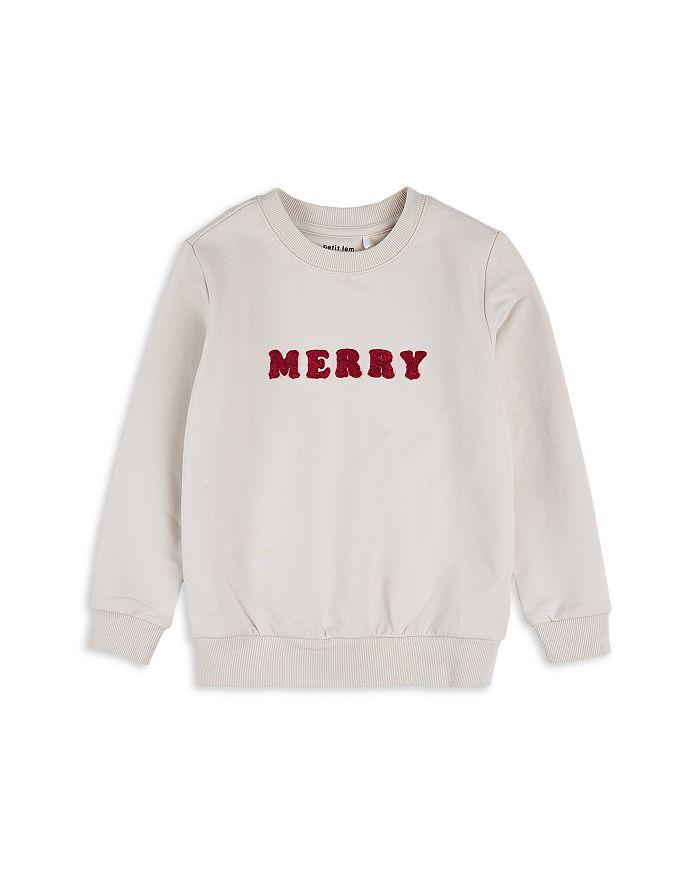Petit Lem Unisex Merry Fleece Sweatshirt - Little Kid