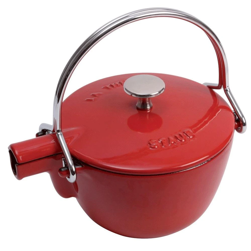Staub Cast Iron 1-qt Round Tea Kettle 1