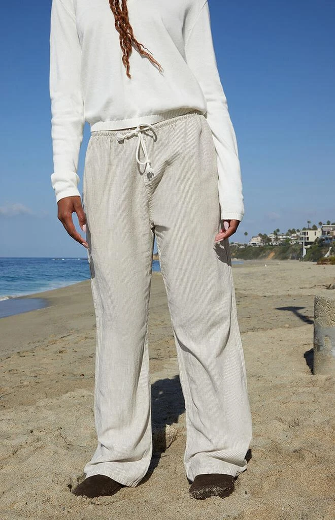 John Galt Sand Striped Anastasia Sweatpants 2