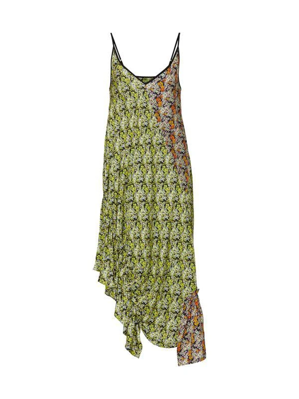 Brøgger Joyce Floral Asymmetric Midi Slip Dress 5