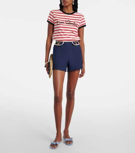 Valentino Rockstud PVC thong sandals 3