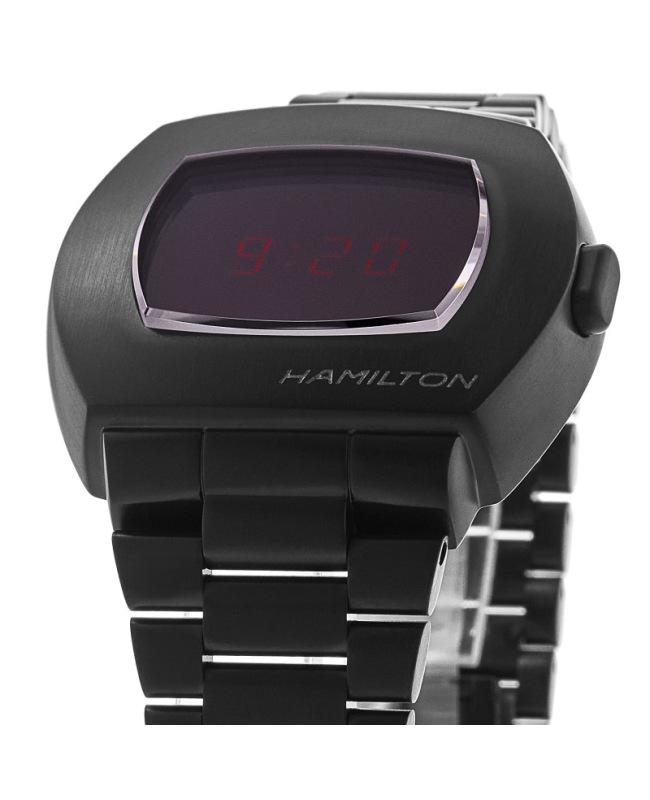 Hamilton Hamilton PSR Digital Quartz Black PVD Steel Men's Watch H52404130