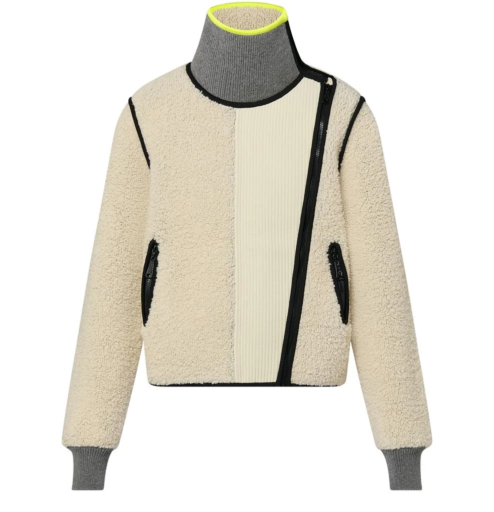 Louis Vuitton Shearling-Effect Zip-Up Jacket 2