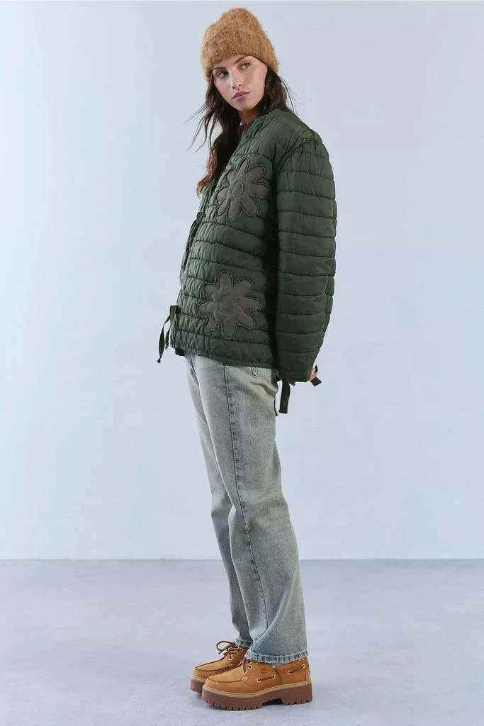Urban Renewal ReMADE By UO Tonal Floral Patchwork Surplus Jacket 2