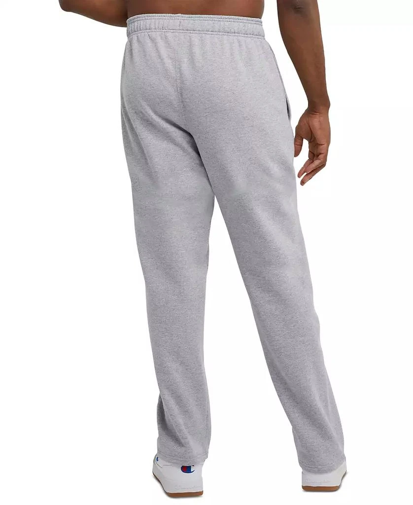 CHAMPION Men's Big & Tall Powerblend Open Bottom Fleece Sweatpants 2