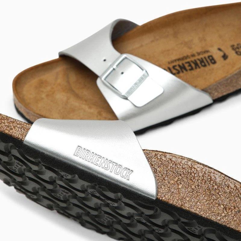 Birkenstock SILVER MADRID BIRKO-FLOR SANDALS 5