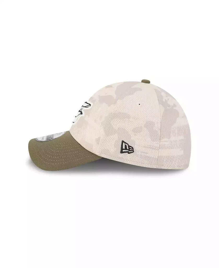 New Era Men's Light Beige/Olive Baltimore Orioles 2025 Armed Forces Day 39THIRTY Flex Hat 5