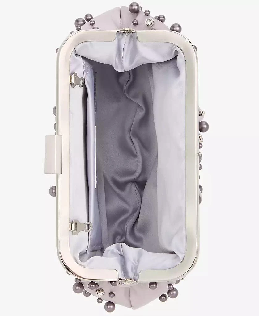 INC International Allover Pearl and Crystal Small Satin Clutch, Exclusively at Macy's 5