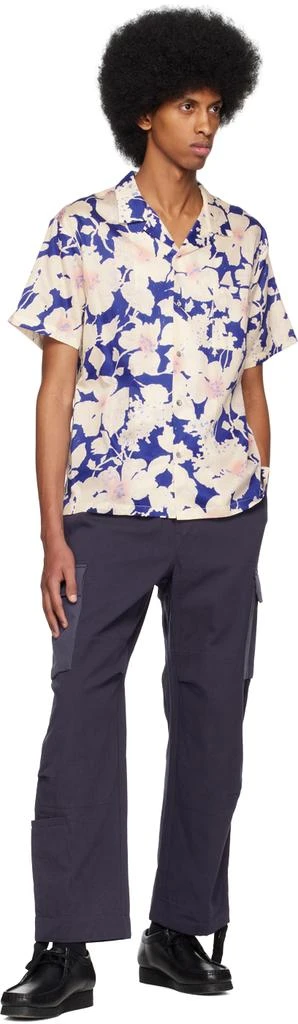 Double Rainbouu Navy Drawstring Cargo Pants 4