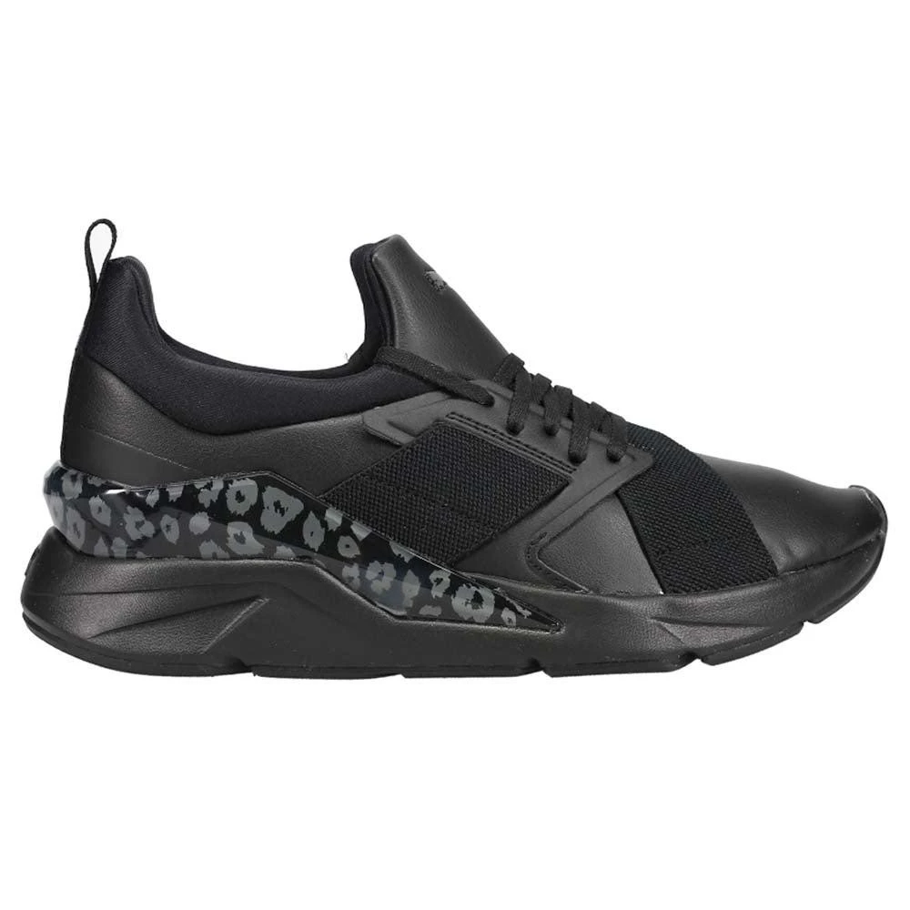 Puma Muse X5 Leopard-Cheetah Lace Up Sneakers 1