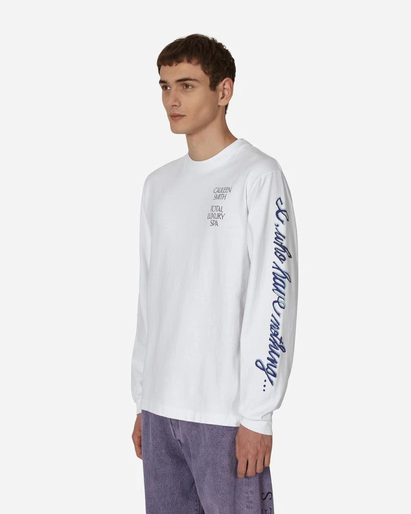 Total Luxury SPA Cauleen Smith I White Longsleeve T-Shirt White 2