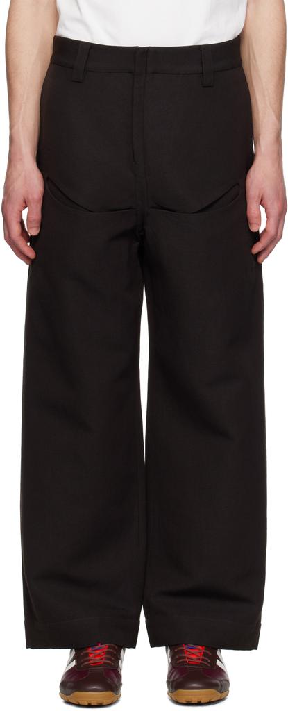 pet-tree-kor Brown Dommus Trousers