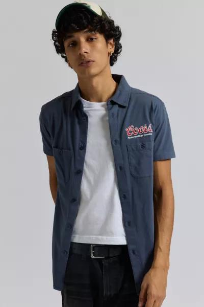 American Needle American Needle Coors Embroidered Short Sleeve Button-Down Shirt