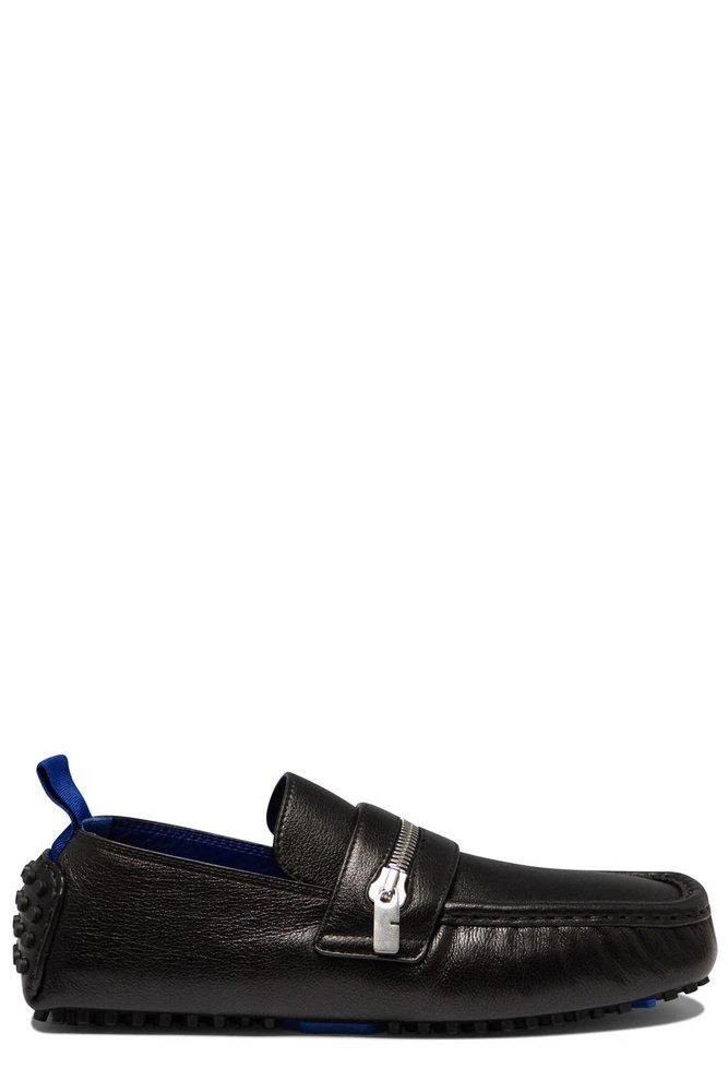 Burberry Burberry Zip-Detailed Slip-On Loafers