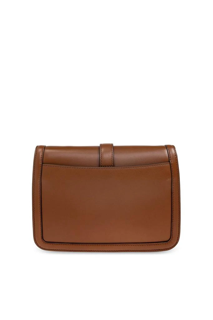 Max Mara Max Mara Logo Engraved Foldover Top Clutch Bag 2