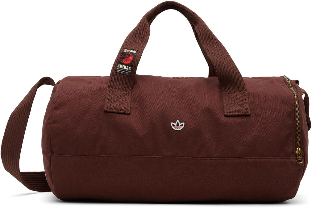 Adidas Brown CLOT Edition Barrel Bag