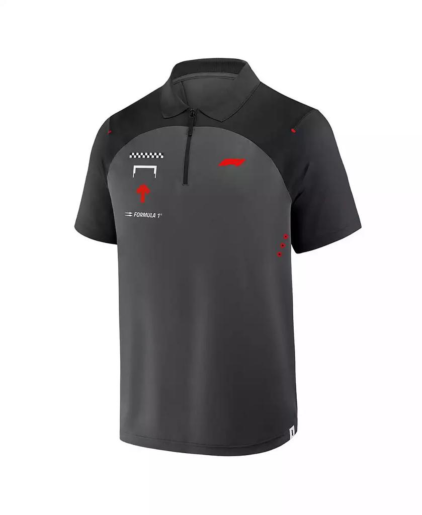 Formula 1 Men's Gray Merchandise Tech Polo Shirt