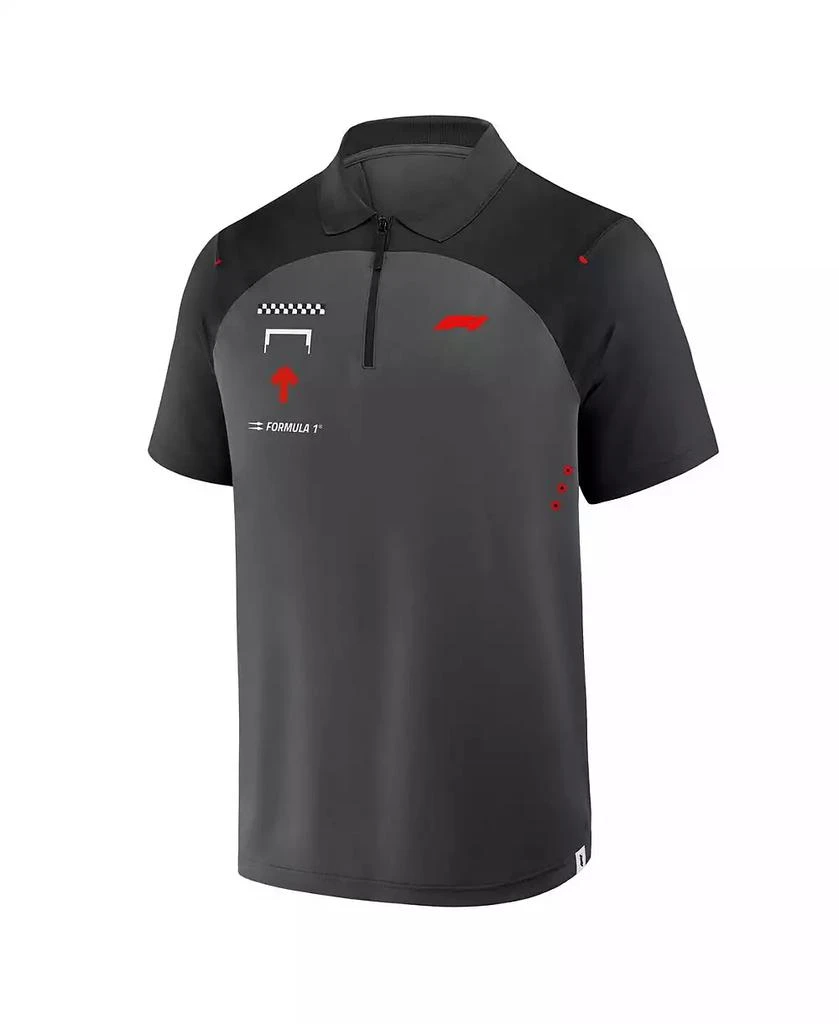 Formula 1 Men's Gray Merchandise Tech Polo Shirt 2