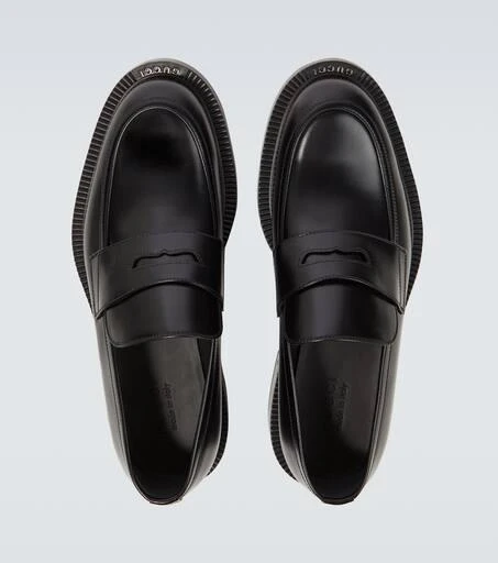 Gucci Leather penny loafers 4