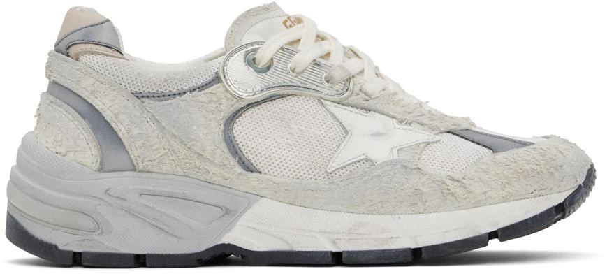 Golden Goose Off-White & Gray Dad-Star Sneakers 1