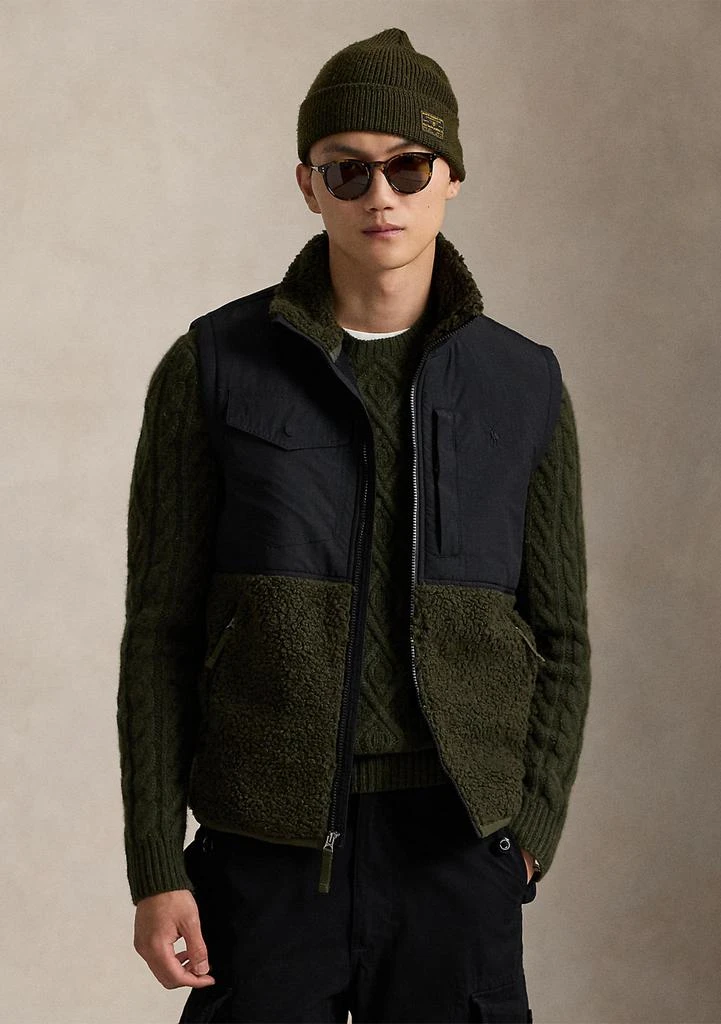 Ralph Lauren Hybrid Mock Neck Vest