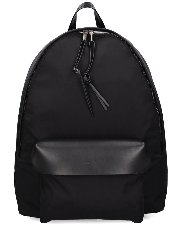 Jil Sander Nylon & Leather Backpack 1