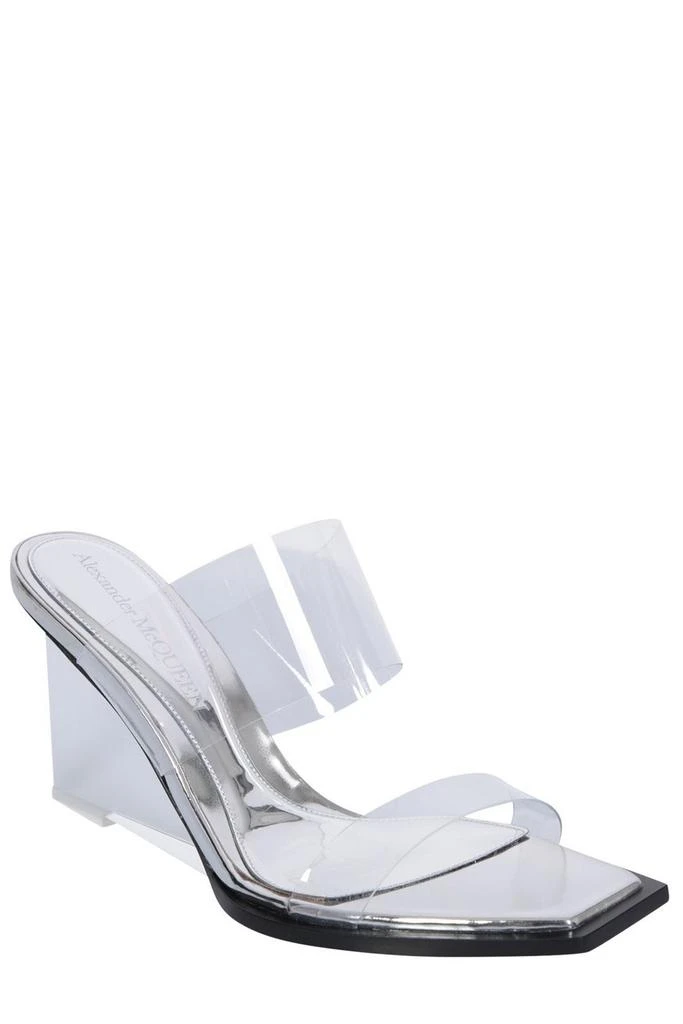 Alexander McQueen Alexander McQueen Double Strap Wedge Sandals 2