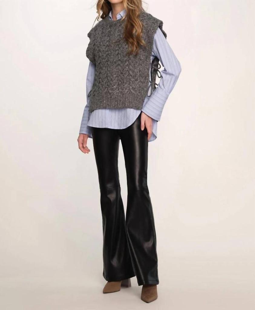 STUSSY Loose Knit Linen Vest Stone - Gilets - Compare Prices