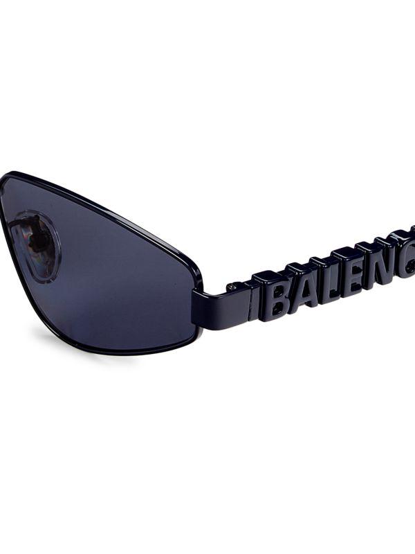 Balenciaga oval サングラス Swift Oval Sunglasses in Silver | Balenciaga US