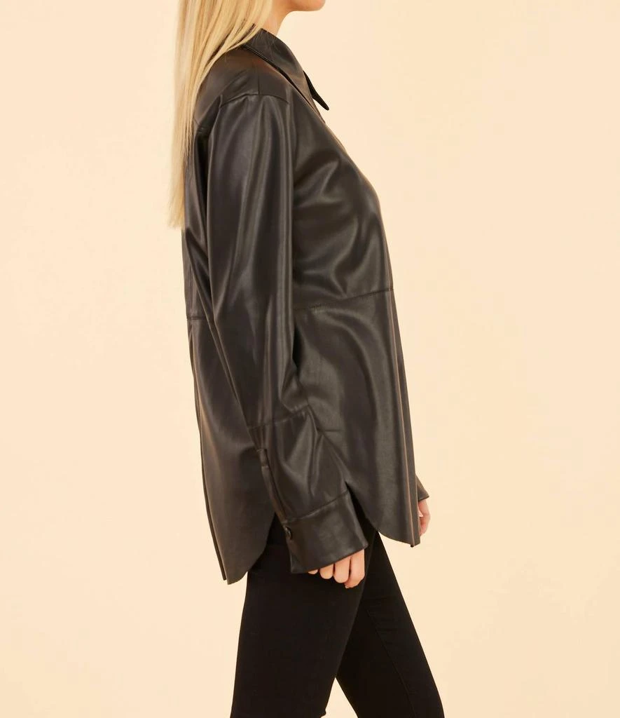 DOLCE CABO Dolce Cabo - Vegan Leather Shirt 5