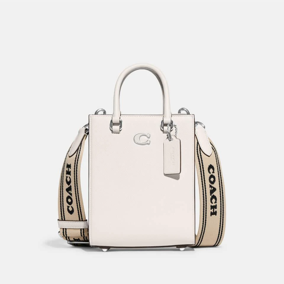 Coach Coach Tote 16 Cross-Grain Leather Bag 1