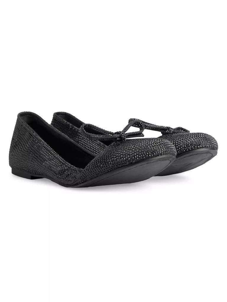 Balenciaga Leopold Ballerinas with Rhinestones 2