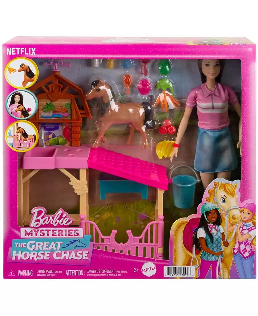 Barbie Mysteries: The Great Horse Chase Stable Playset 6