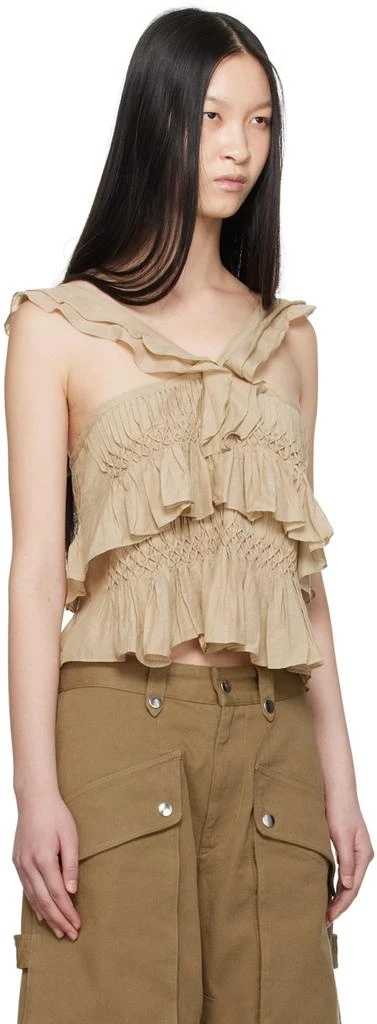 Isabel Marant Khaki Daren Top 2
