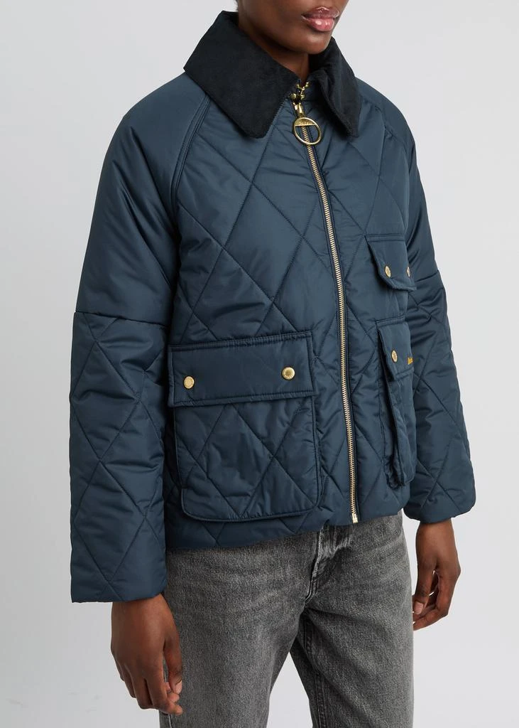 Barbour Milby quilted shell jacket 2