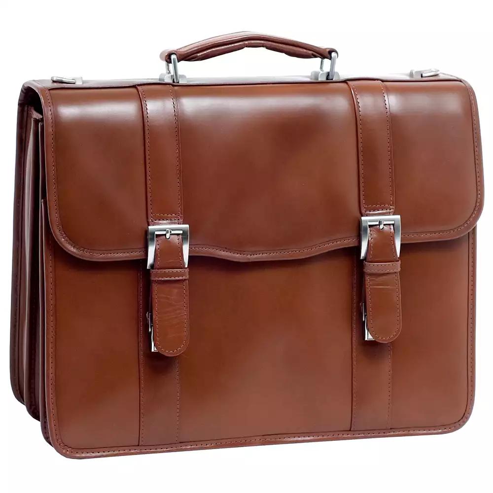 McKlein Flournoy, 15" Double Compartment Laptop Briefcase