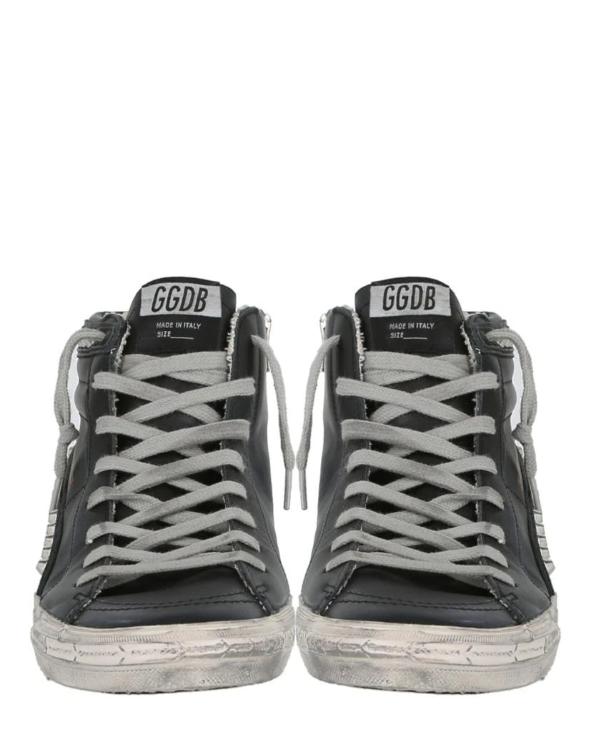 Golden Goose Studded High-Top Slide Sneakers 5