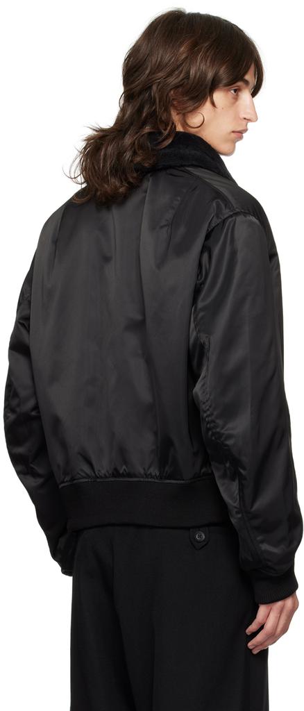 YOHJI YAMAMOTO Black I-Ny Flight Bomber Jacket - Jackets