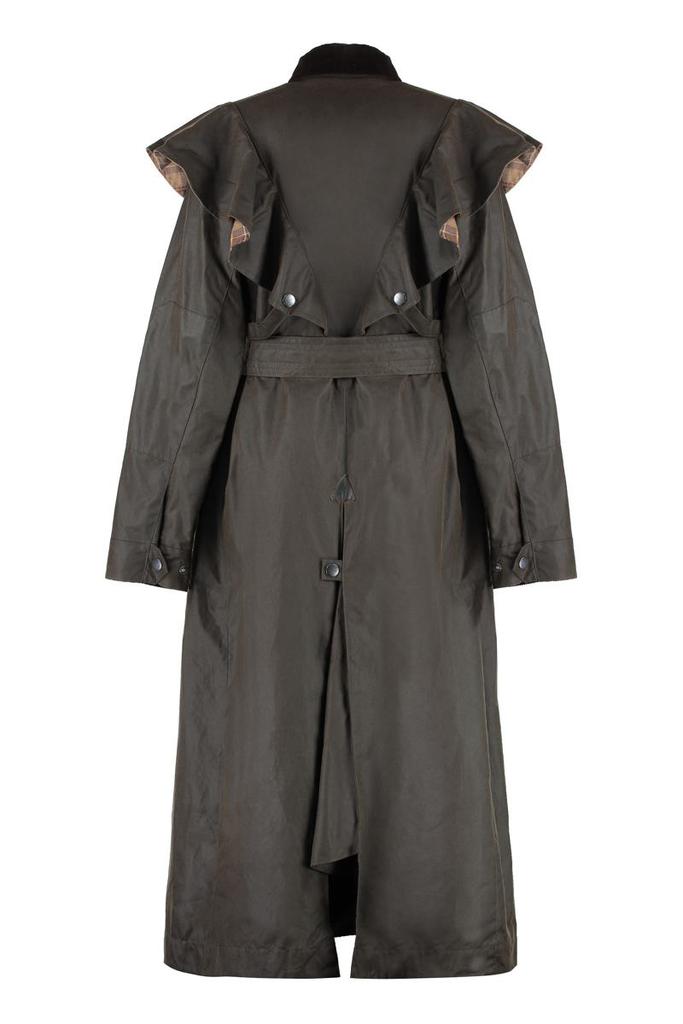 Chloé Chloé Barbour X Chloé - Waxed Cotton Dani Trench Coat