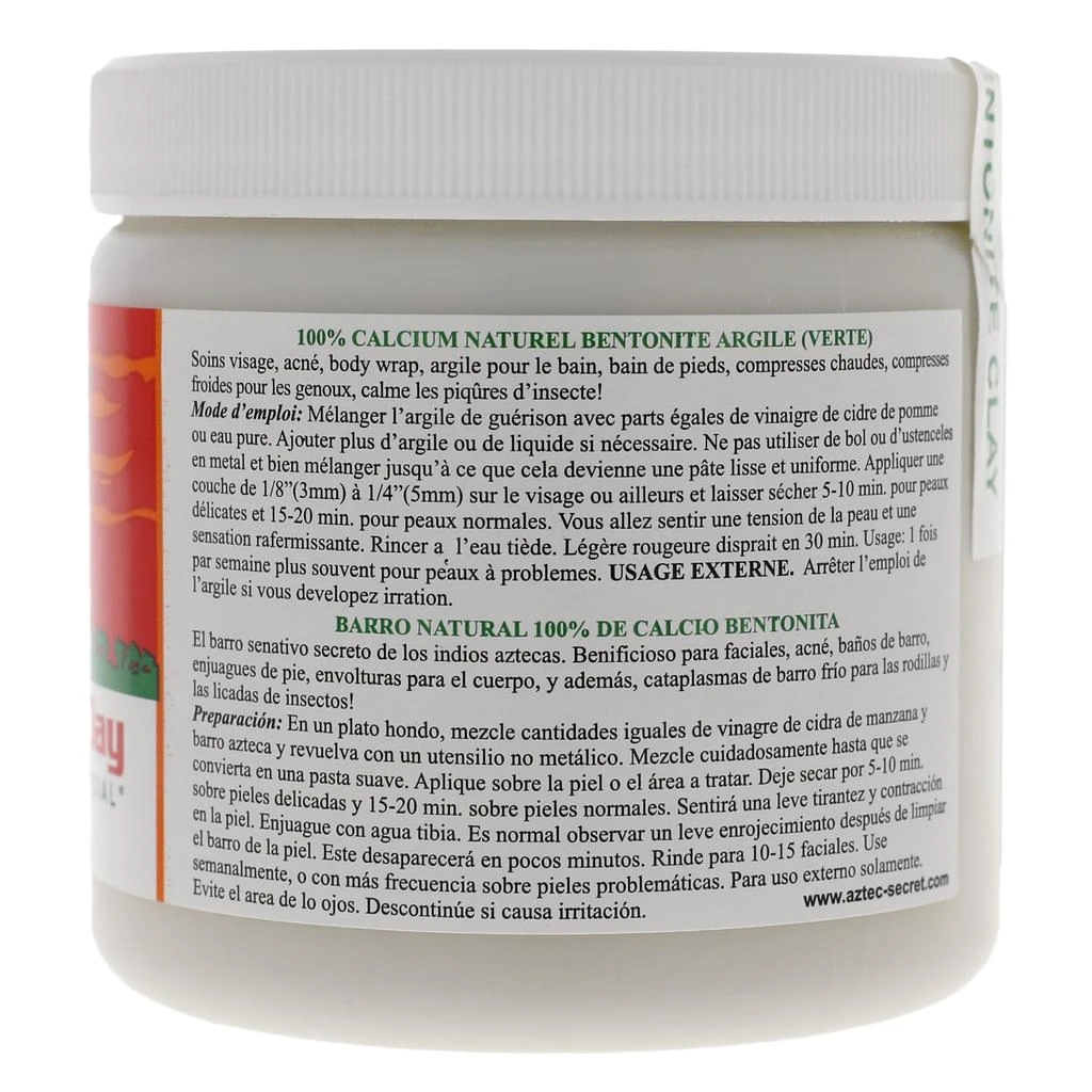 Aztec Secret Indian Healing Clay by  for Unisex - 16 oz Clay 4