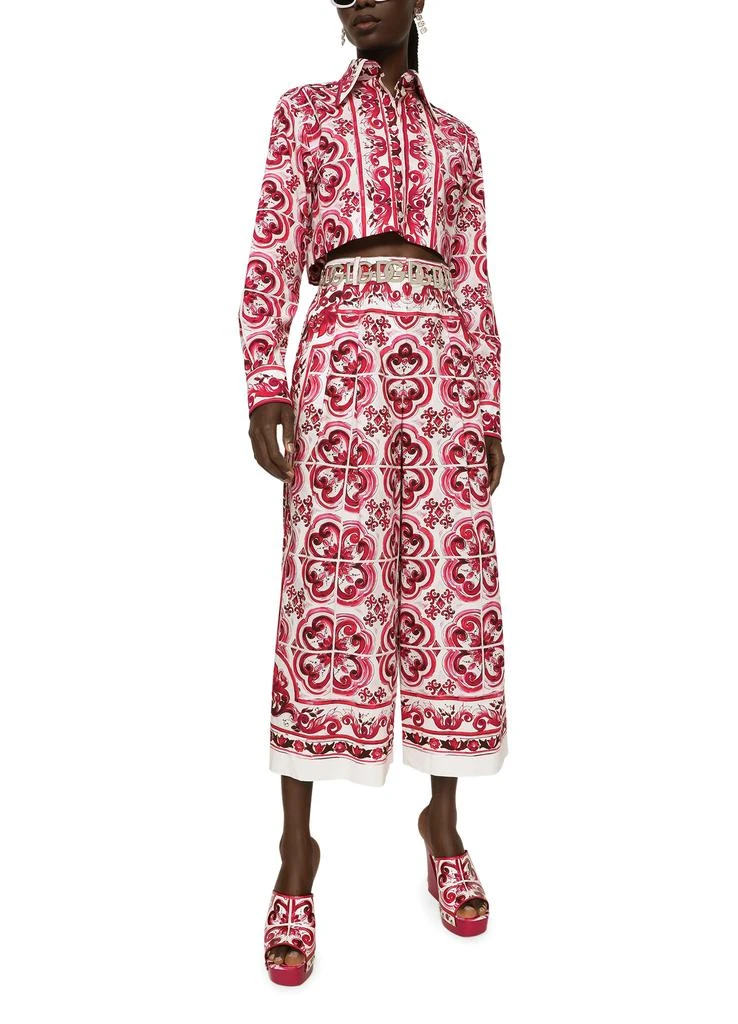Dolce & Gabbana Poplin culottes 5