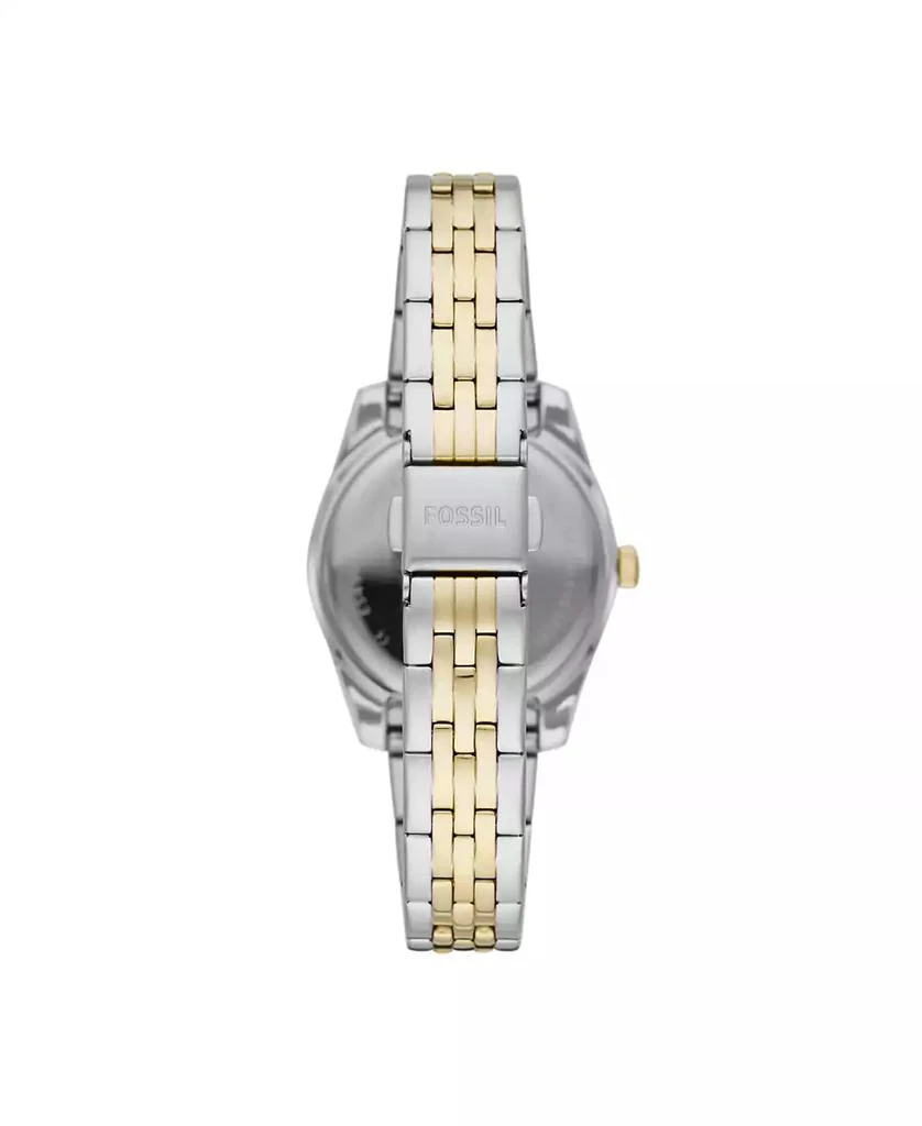 Fossil Women's Scarlette Mini Two-Tone Bracelet Watch 32mm 2