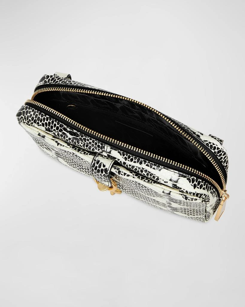 Rebecca Minkoff Edie Snakeskin-Embossed Chain Belt Bag 2