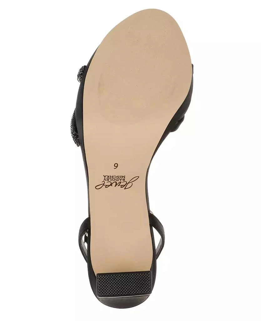 Badgley Mischka Women's Fila Dress Platform Sandals 5
