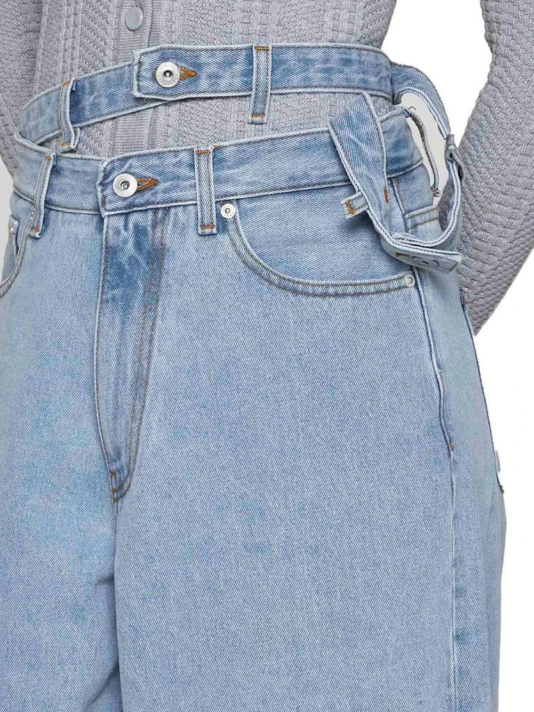 Y/Project Y/Project Logo Patch Double Waist Jeans 5