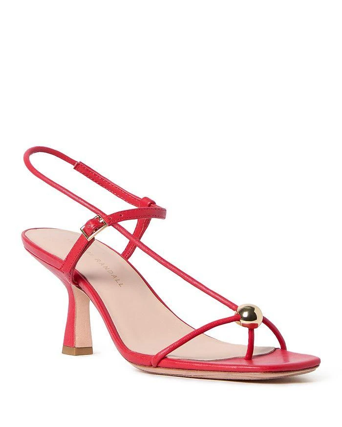 Loeffler Randall Women's Strappy Embellished High Heel Sandals 1