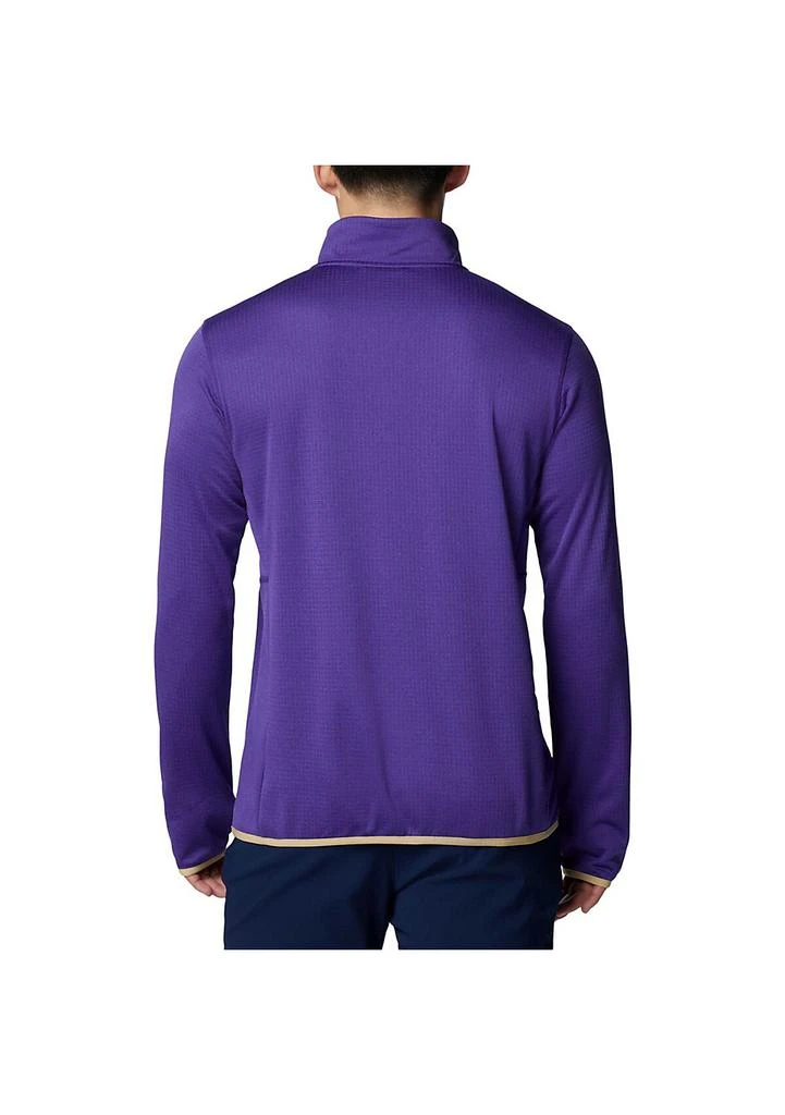 Columbia NCAA Washington Huskies Park View Grid Fleece Omni-Wick Half-Zip Jacket 2