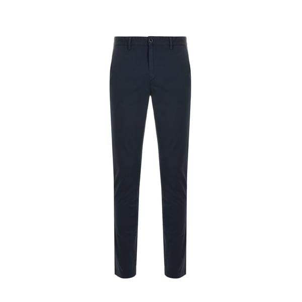 AIGLE Cotton and linen chino trousers