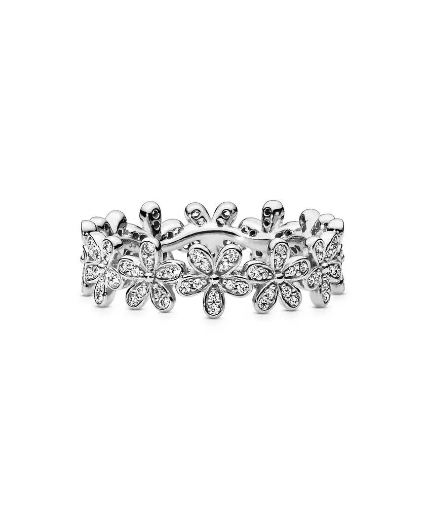 PANDORA Cubic Zirconia Moments Daisy Flower Ring 3