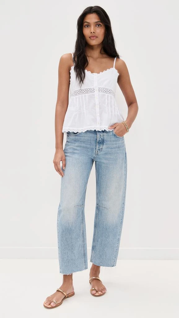 Madewell The Darted Barrel-Leg Jeans 7